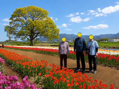 令和8年4月7日　のおがたチューリップフェア2026